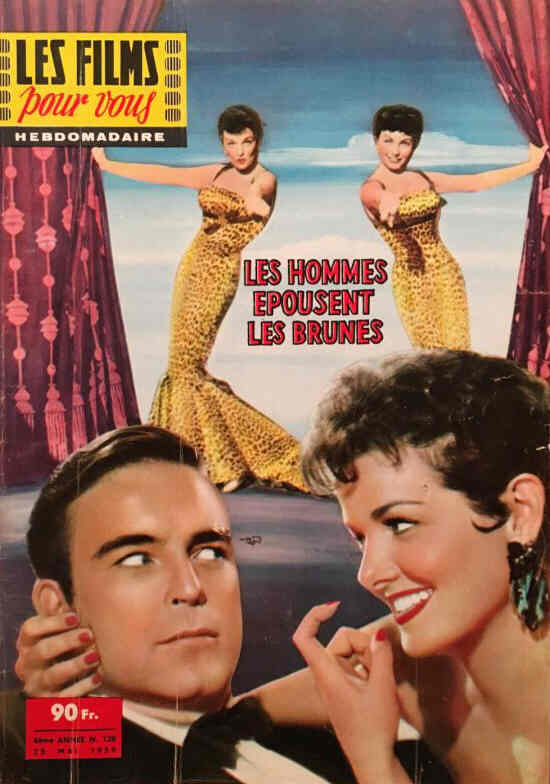 FILMS POUR VOUS | LES magazine side cover Issue 128 25 May 1959
