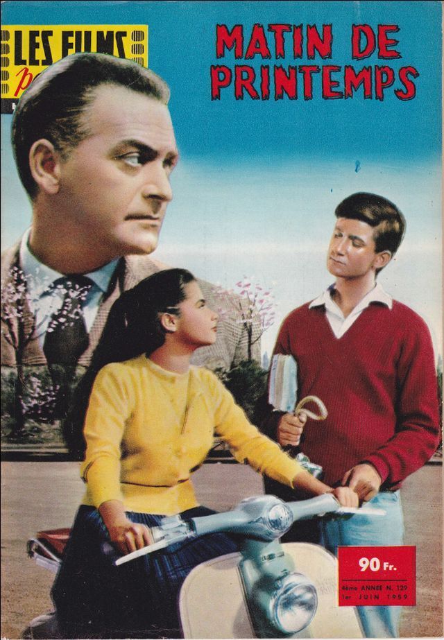 FILMS POUR VOUS | LES magazine side cover Issue 129 1 June 1959