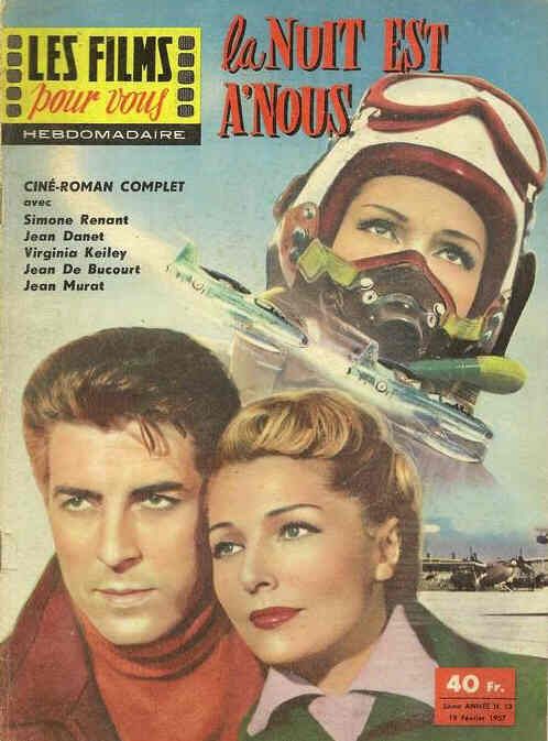 FILMS POUR VOUS | LES magazine side cover Issue 13 18 February 1957