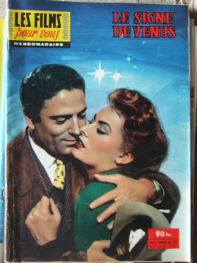FILMS POUR VOUS | LES magazine side cover Issue 132 22 June 1959