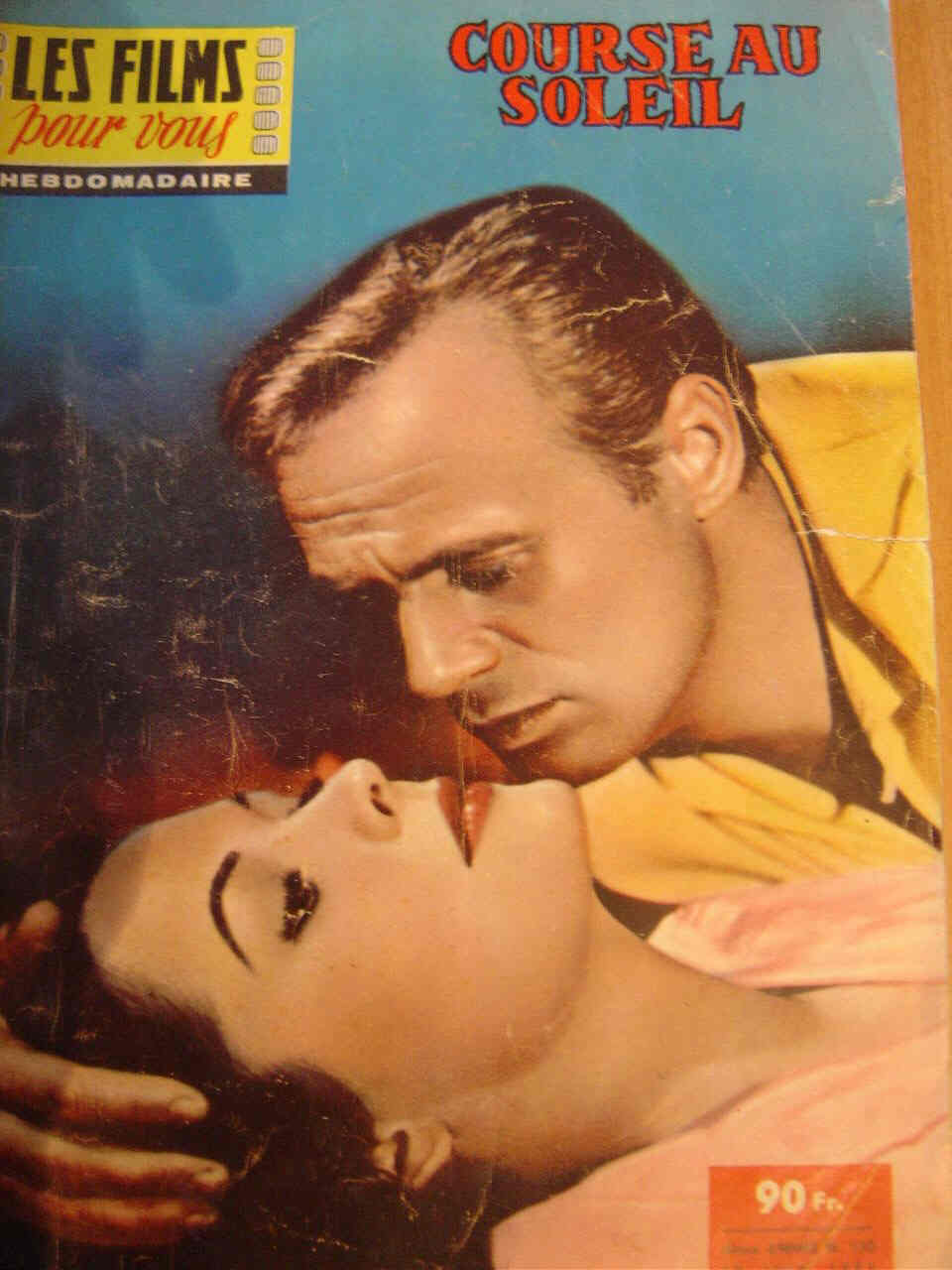 FILMS POUR VOUS | LES magazine side cover Issue 133 29 June 1959