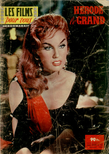 FILMS POUR VOUS | LES magazine side cover Issue 134 6 July 1959