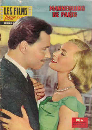 FILMS POUR VOUS | LES magazine side cover Issue 137 27 July 1959