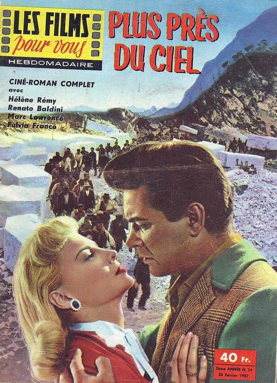 FILMS POUR VOUS | LES magazine side cover Issue 14 25 February 1957