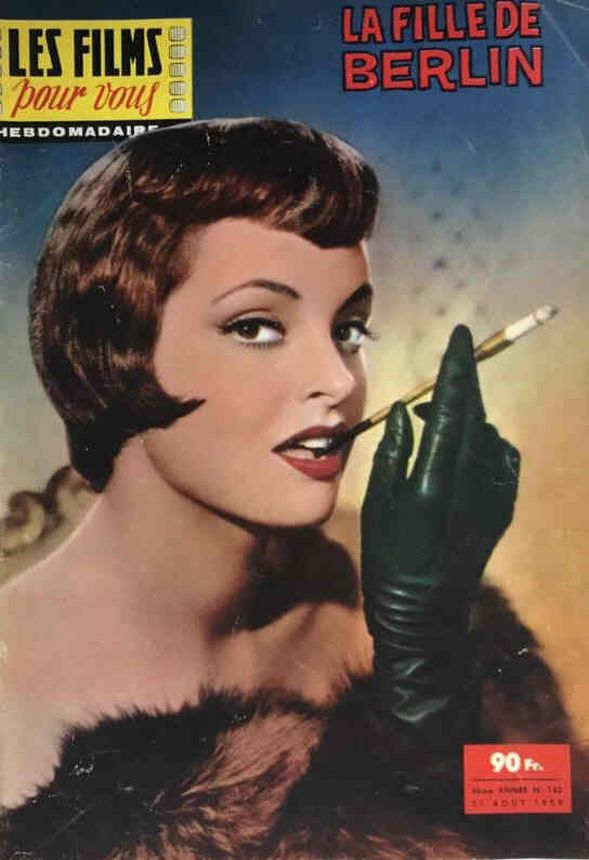 FILMS POUR VOUS | LES magazine side cover Issue 142 31 August 1959