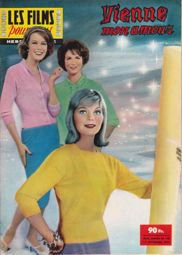 FILMS POUR VOUS | LES magazine side cover Issue 144 14 September 1959