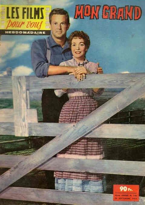 FILMS POUR VOUS | LES magazine side cover Issue 146 28 September 1959