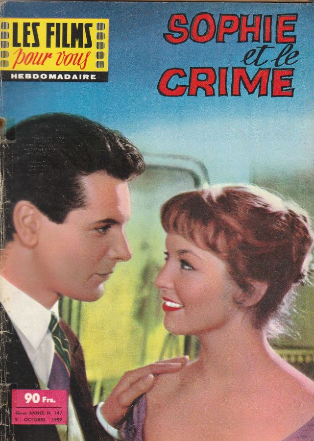 FILMS POUR VOUS | LES magazine side cover Issue 147 5 October 1959