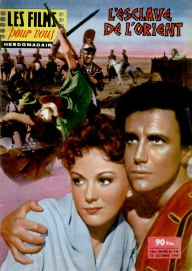 FILMS POUR VOUS | LES magazine side cover Issue 148 12 October 1959