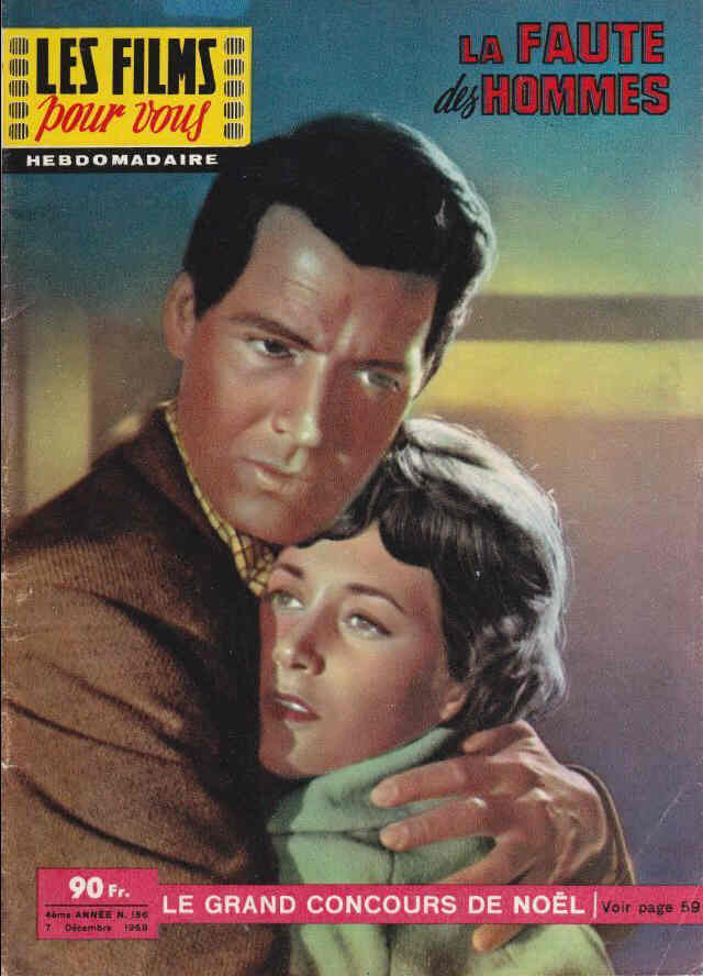 FILMS POUR VOUS | LES magazine side cover Issue 156 7 December 1959