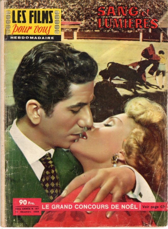 FILMS POUR VOUS | LES magazine side cover Issue 157 14 December 1959