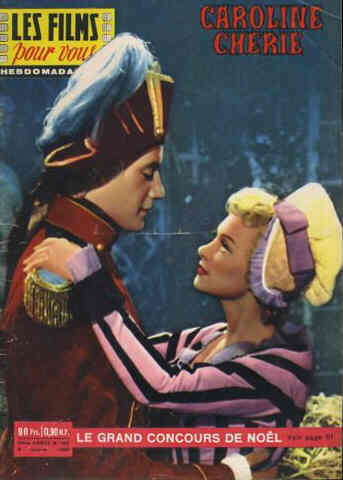 FILMS POUR VOUS | LES magazine side cover Issue 160 4 January 1960