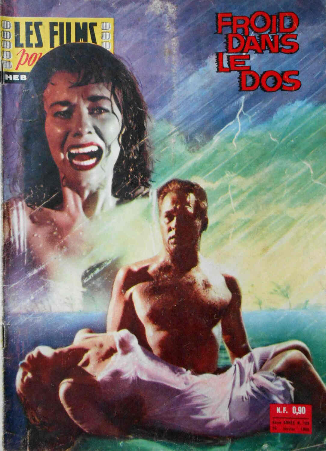 FILMS POUR VOUS | LES magazine side cover Issue 163 25 January 1960