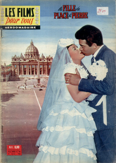 FILMS POUR VOUS | LES magazine side cover Issue 166 15 February 1960