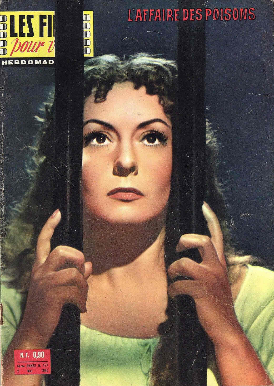 FILMS POUR VOUS | LES magazine side cover Issue 177 2 May 1960