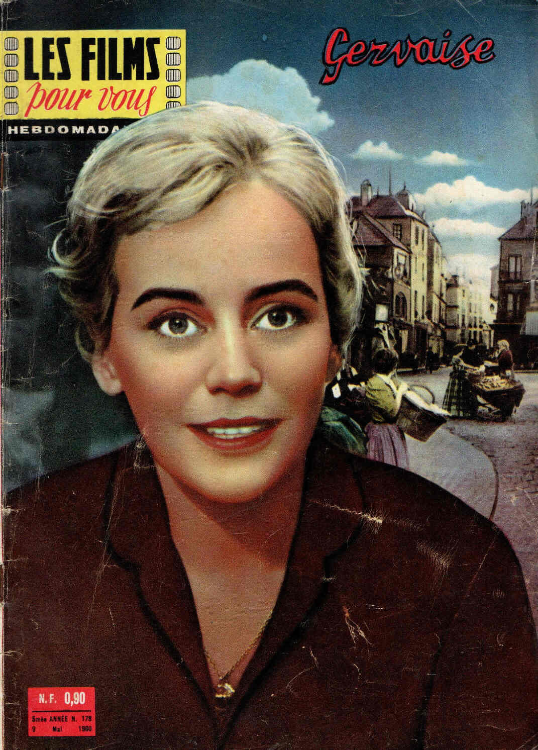 FILMS POUR VOUS | LES magazine side cover Issue 178 9 May 1960