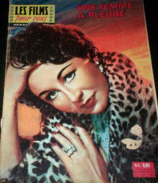 FILMS POUR VOUS | LES magazine side cover Issue 192 15 August 1960