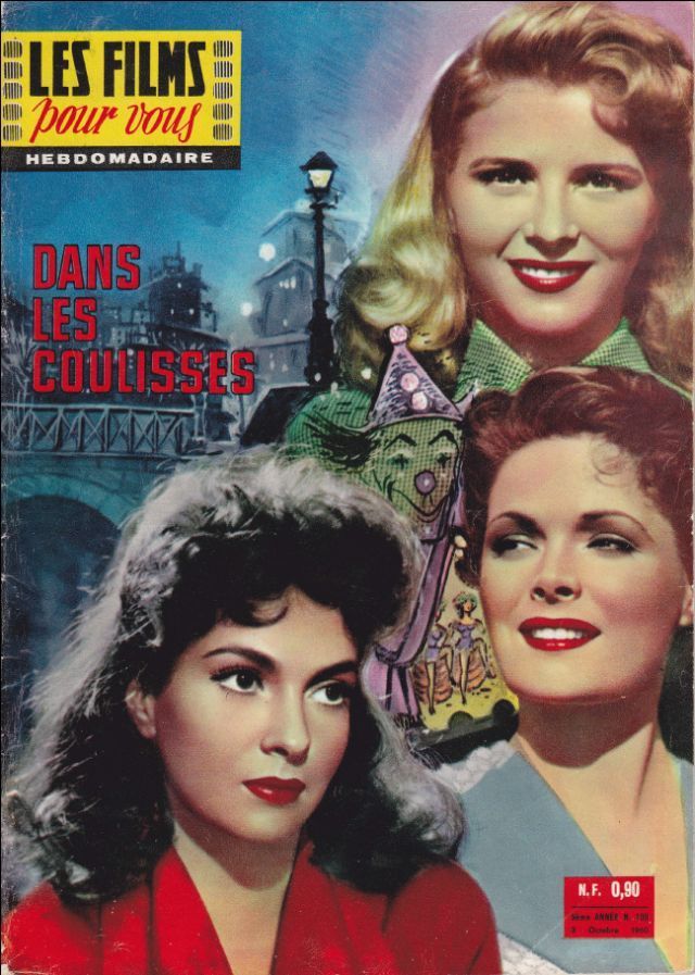 FILMS POUR VOUS | LES magazine side cover Issue 199 3 October 1960