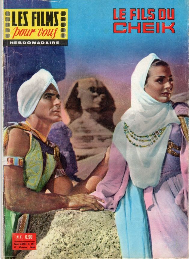 FILMS POUR VOUS | LES magazine side cover Issue 201 17 October 1960
