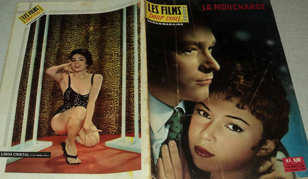 FILMS POUR VOUS | LES magazine side cover Issue 206 21 November 1960