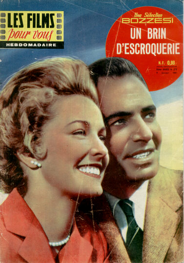 FILMS POUR VOUS | LES magazine side cover Issue 213 9 January 1961