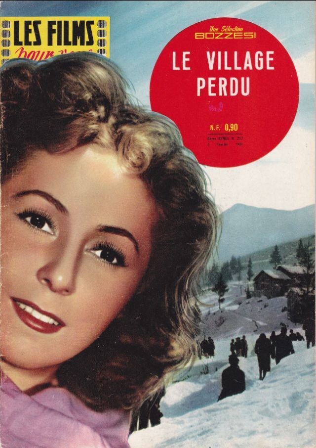 FILMS POUR VOUS | LES magazine side cover Issue 217 February 1961