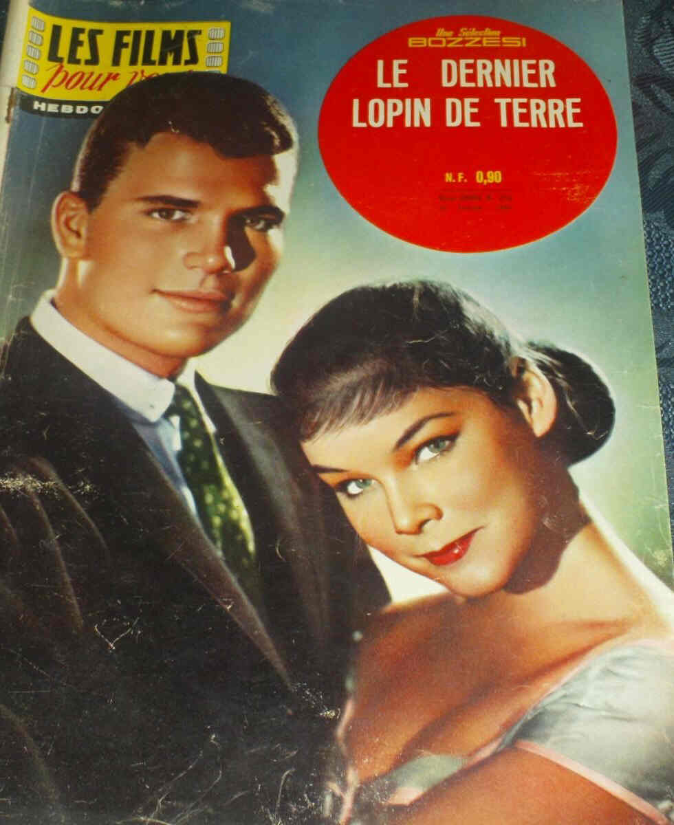 FILMS POUR VOUS | LES magazine side cover Issue 218 February 1961