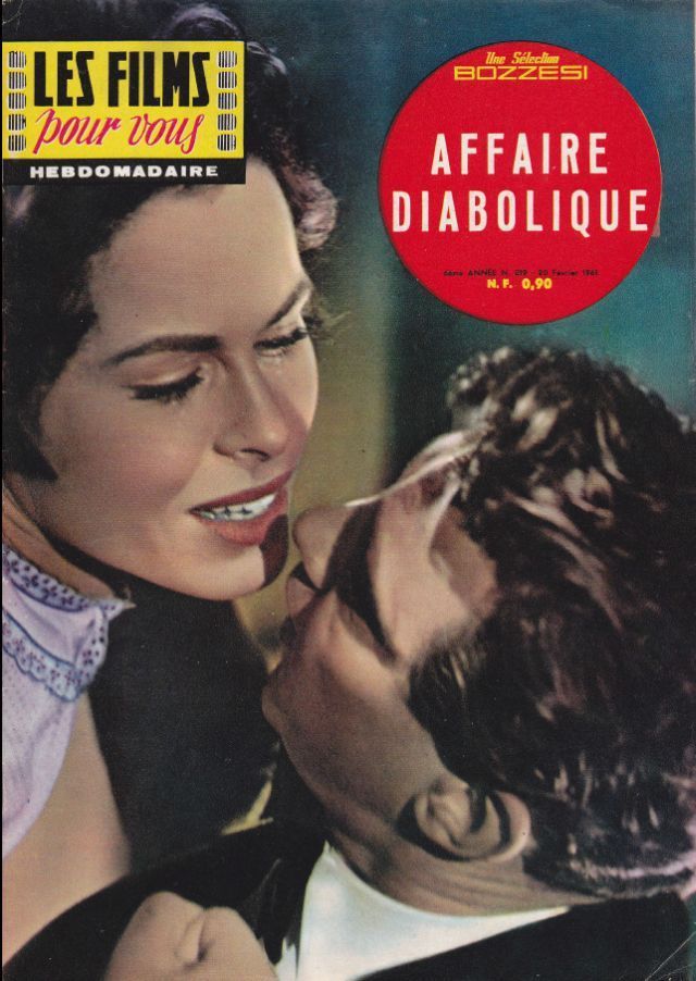 FILMS POUR VOUS | LES magazine side cover Issue 219 February 1961