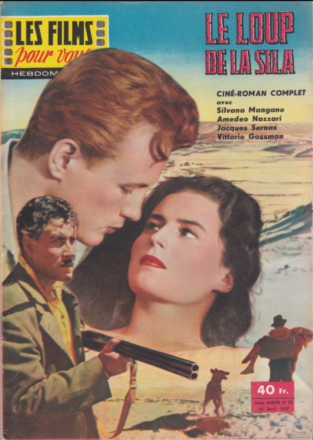 FILMS POUR VOUS | LES magazine side cover Issue 22 22 April 1957