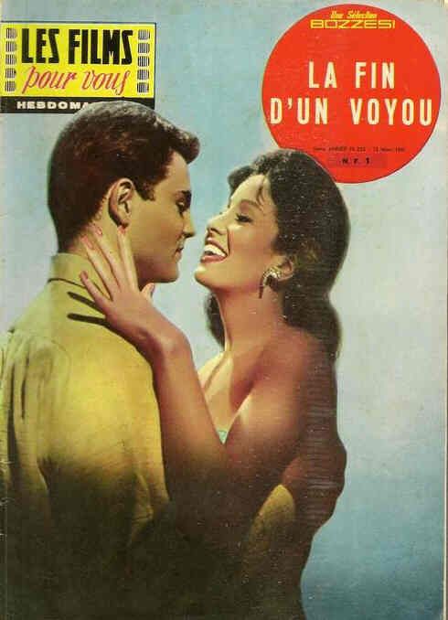 FILMS POUR VOUS | LES magazine side cover Issue 222 12 March 1961