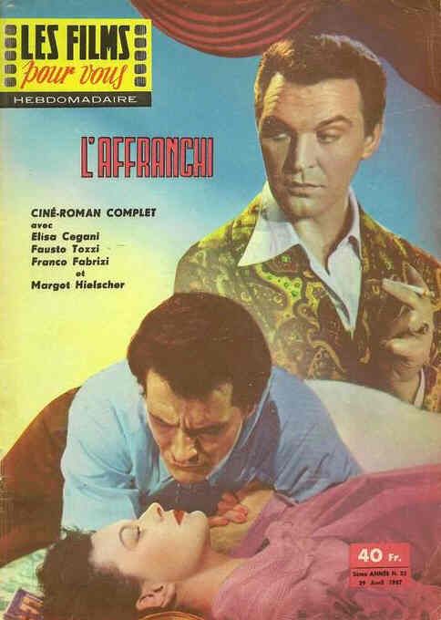 FILMS POUR VOUS | LES magazine side cover Issue 23 29 April 1957