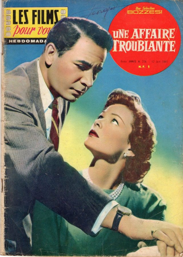 FILMS POUR VOUS | LES magazine side cover Issue 235 12 June 1961