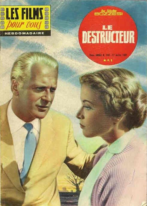 FILMS POUR VOUS | LES magazine side cover Issue 240 17 July 1961