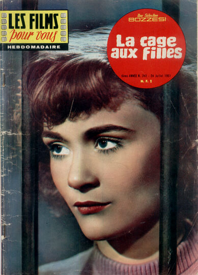 FILMS POUR VOUS | LES magazine side cover Issue 241 24 July 1961