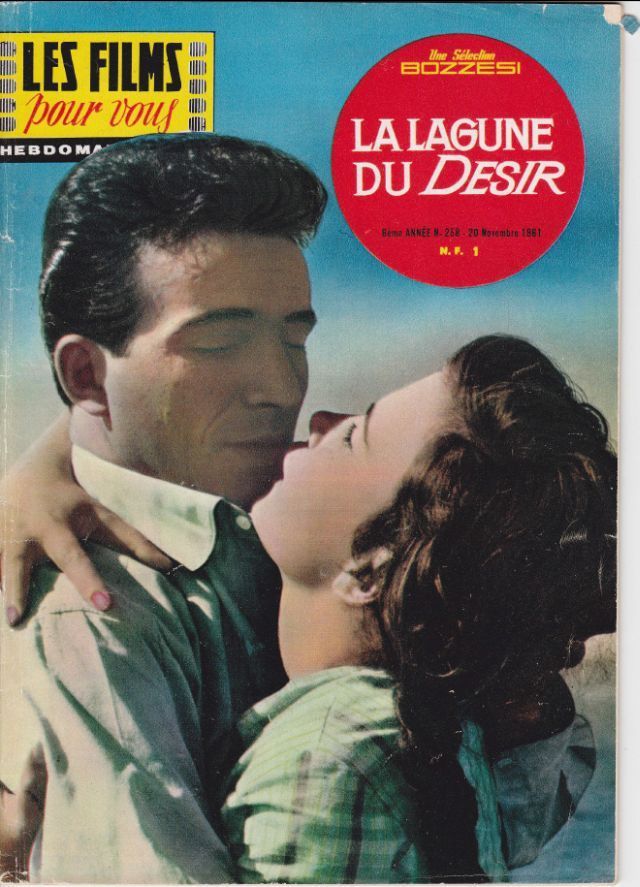 FILMS POUR VOUS | LES magazine side cover Issue 258 20 November 1961