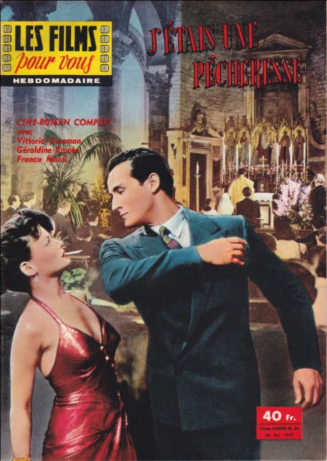 FILMS POUR VOUS | LES magazine side cover Issue 26 20 May 1957