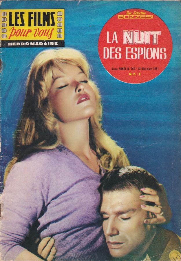 FILMS POUR VOUS | LES magazine side cover Issue 262 18 December 1961
