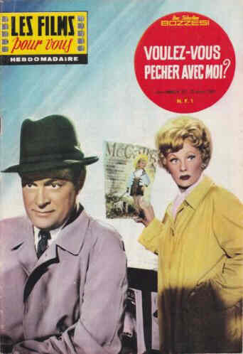 FILMS POUR VOUS | LES magazine side cover Issue 267 22 January 1962