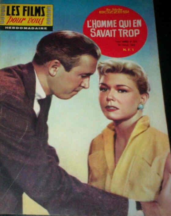FILMS POUR VOUS | LES magazine side cover Issue 272 26 February 1962