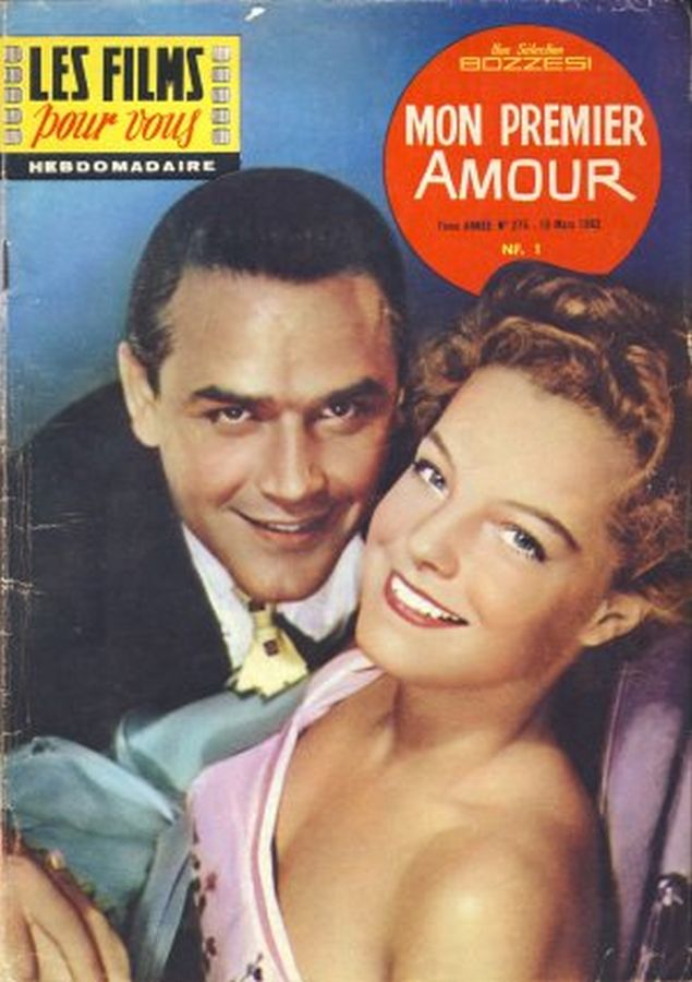 FILMS POUR VOUS | LES magazine side cover Issue 275 19 March 1962