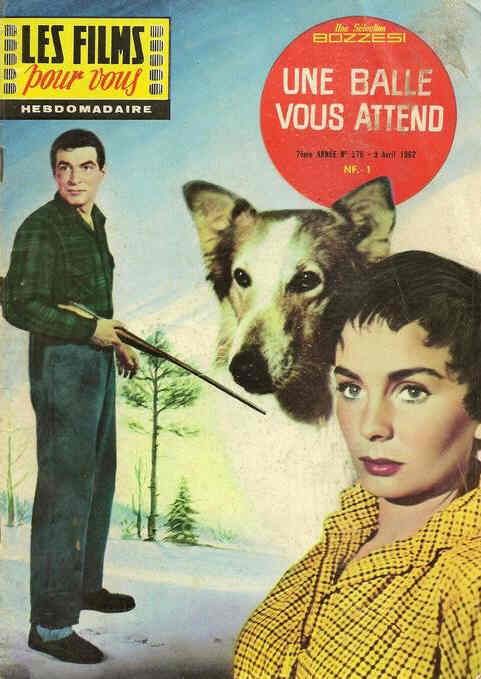 FILMS POUR VOUS | LES magazine side cover Issue 278 9 April 1962
