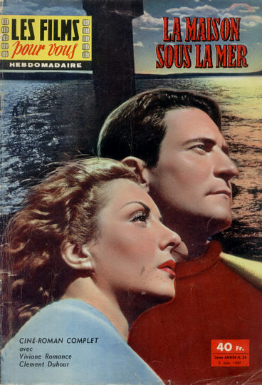 FILMS POUR VOUS | LES magazine side cover Issue 28 3 June 1957