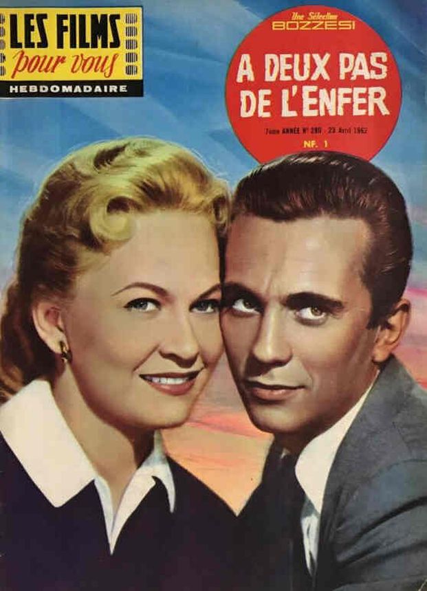 FILMS POUR VOUS | LES magazine side cover Issue 280 23 April 1962