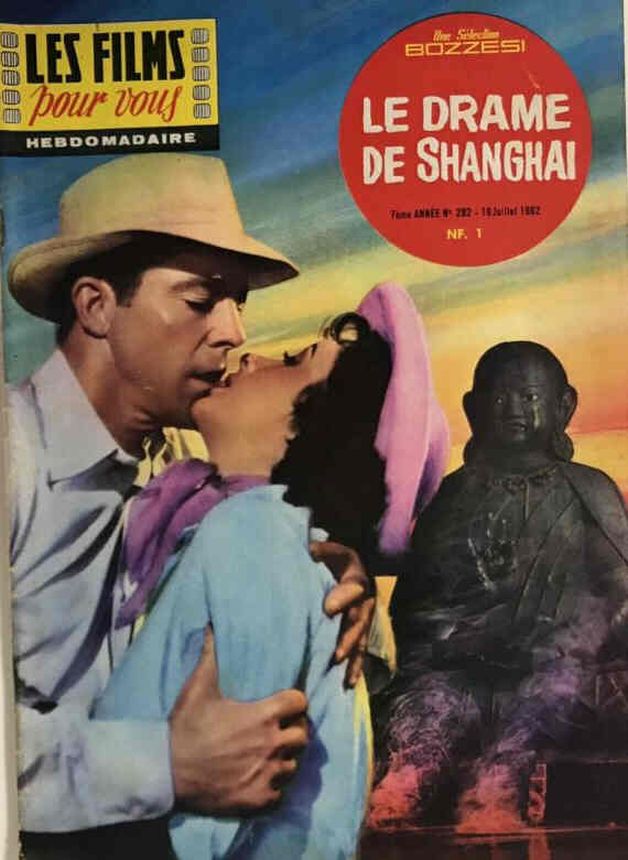 FILMS POUR VOUS | LES magazine side cover Issue 292 16 July 1962