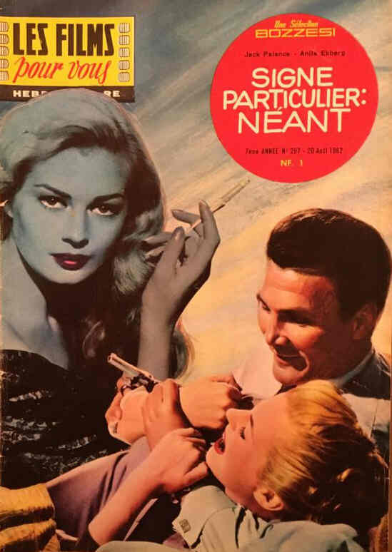 FILMS POUR VOUS | LES magazine side cover Issue 297  1962