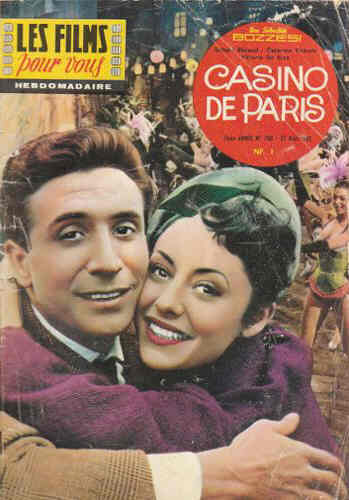 FILMS POUR VOUS | LES magazine side cover Issue 298 27 August 1962