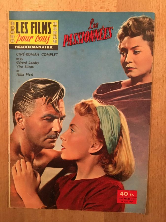 FILMS POUR VOUS | LES magazine side cover Issue 31 24 June 1957