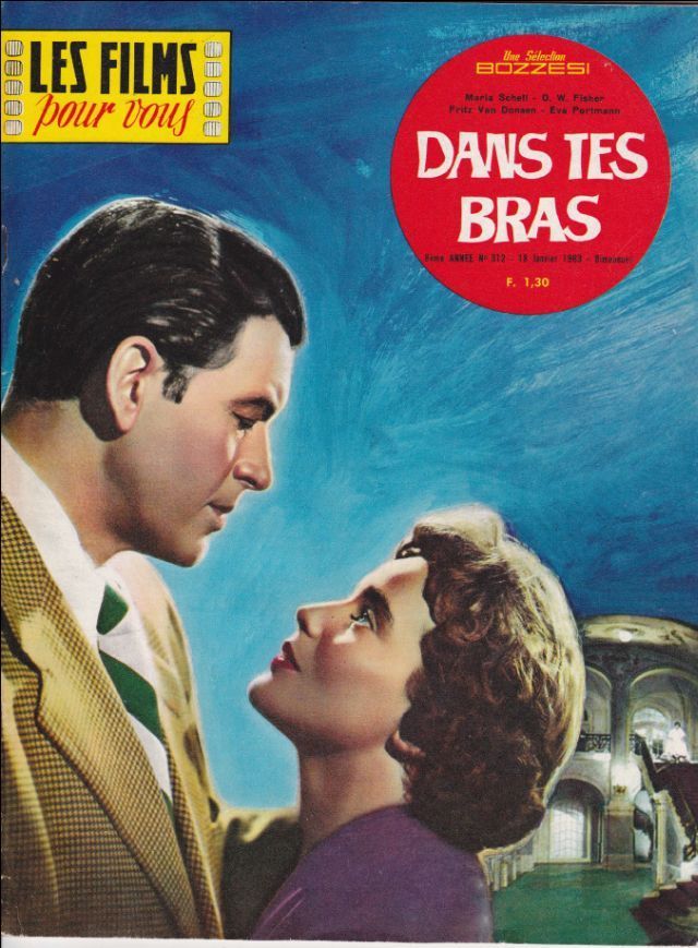 FILMS POUR VOUS | LES magazine side cover Issue 312  1963
