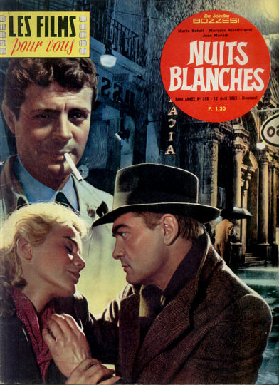 FILMS POUR VOUS | LES magazine side cover Issue 318 12 April 1963