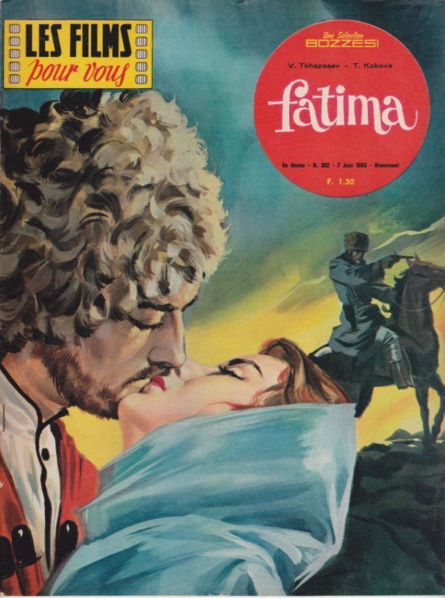 FILMS POUR VOUS | LES magazine side cover Issue 322 7 June 1963